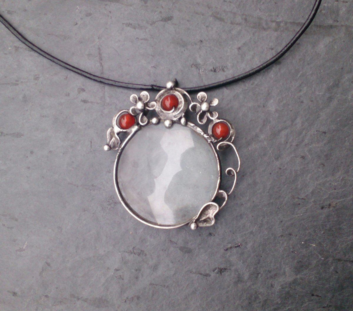 Náhrdelník karneol Lupa 