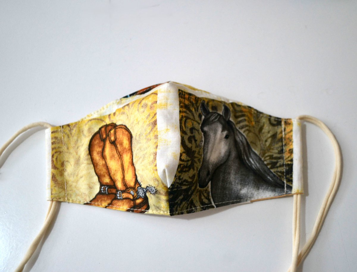 Rouška dámská 2 vrstvy+kapsa