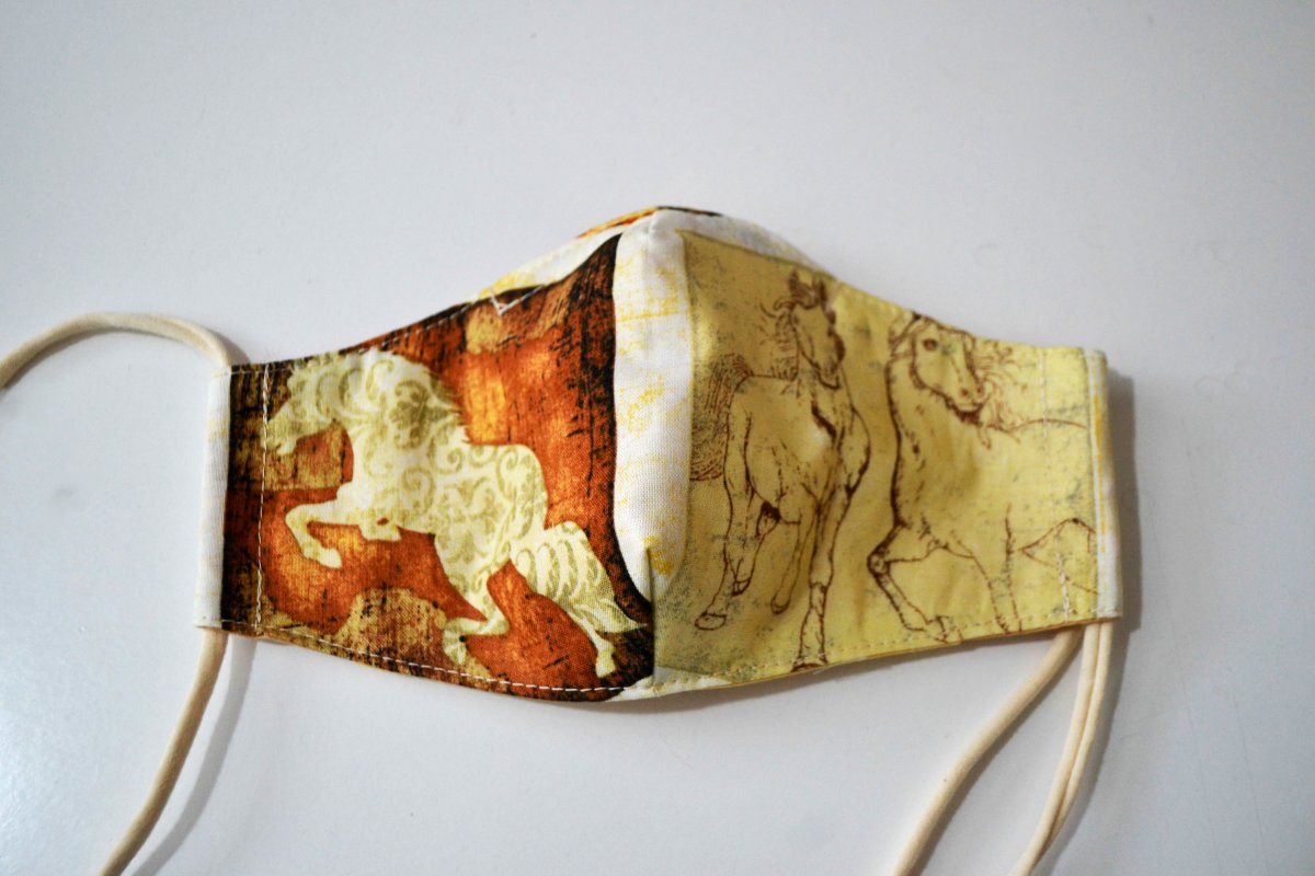 Rouška dámská 2 vrstvy+kapsa