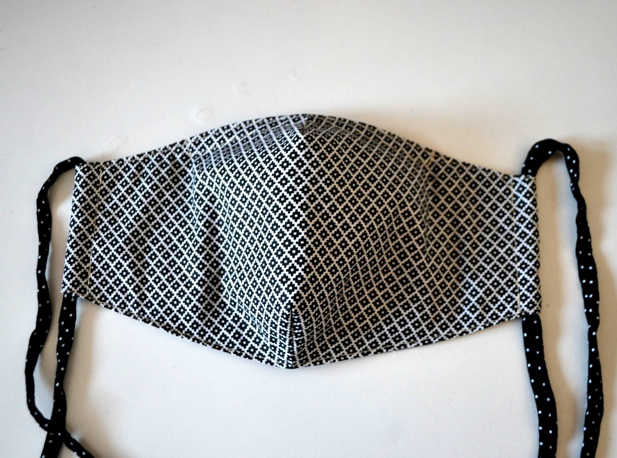 Rouška pánská 2 vrstvy+kapsa