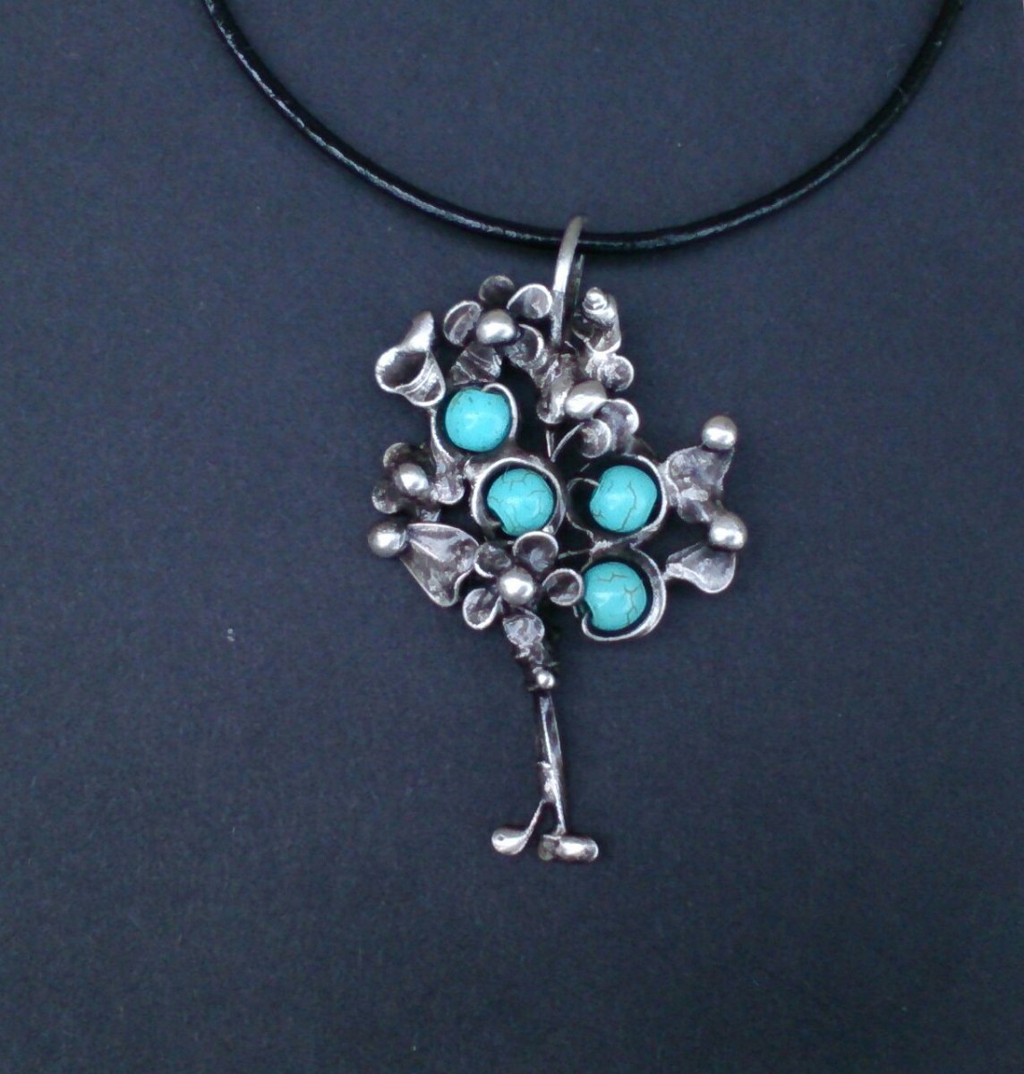 Náhrdelník Tyrkenitová Kytka