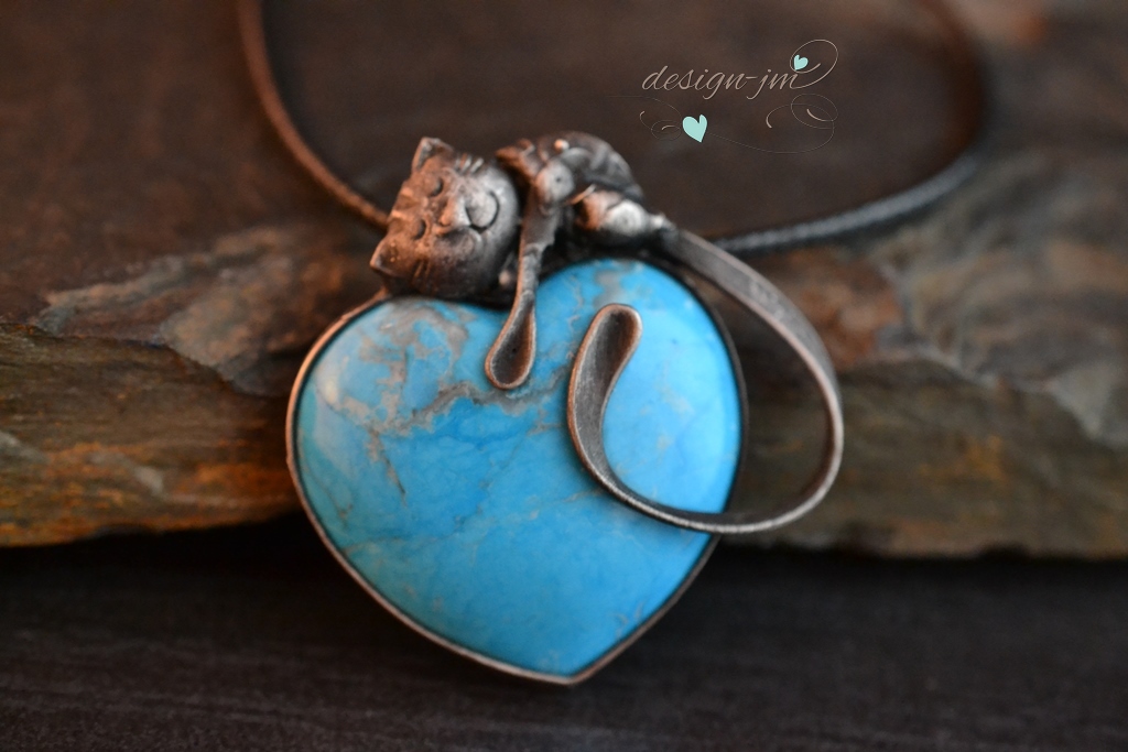 Ospalé kotě - tyrkysové