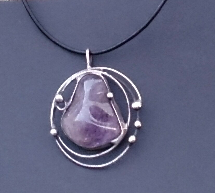 Náhrdelník ametyst 