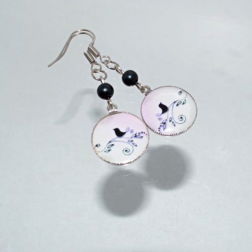 Náušnice - ptáčci