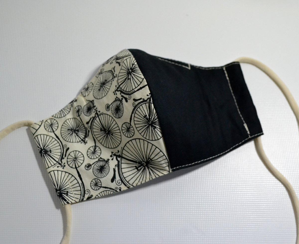 Rouška dámská/teenager 2 vrstvy+kapsa