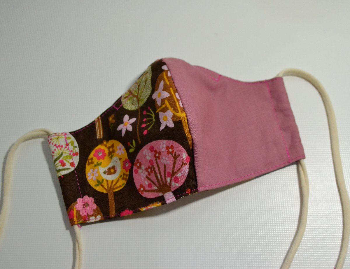  Rouška dámská 2 vrstvy+kapsa