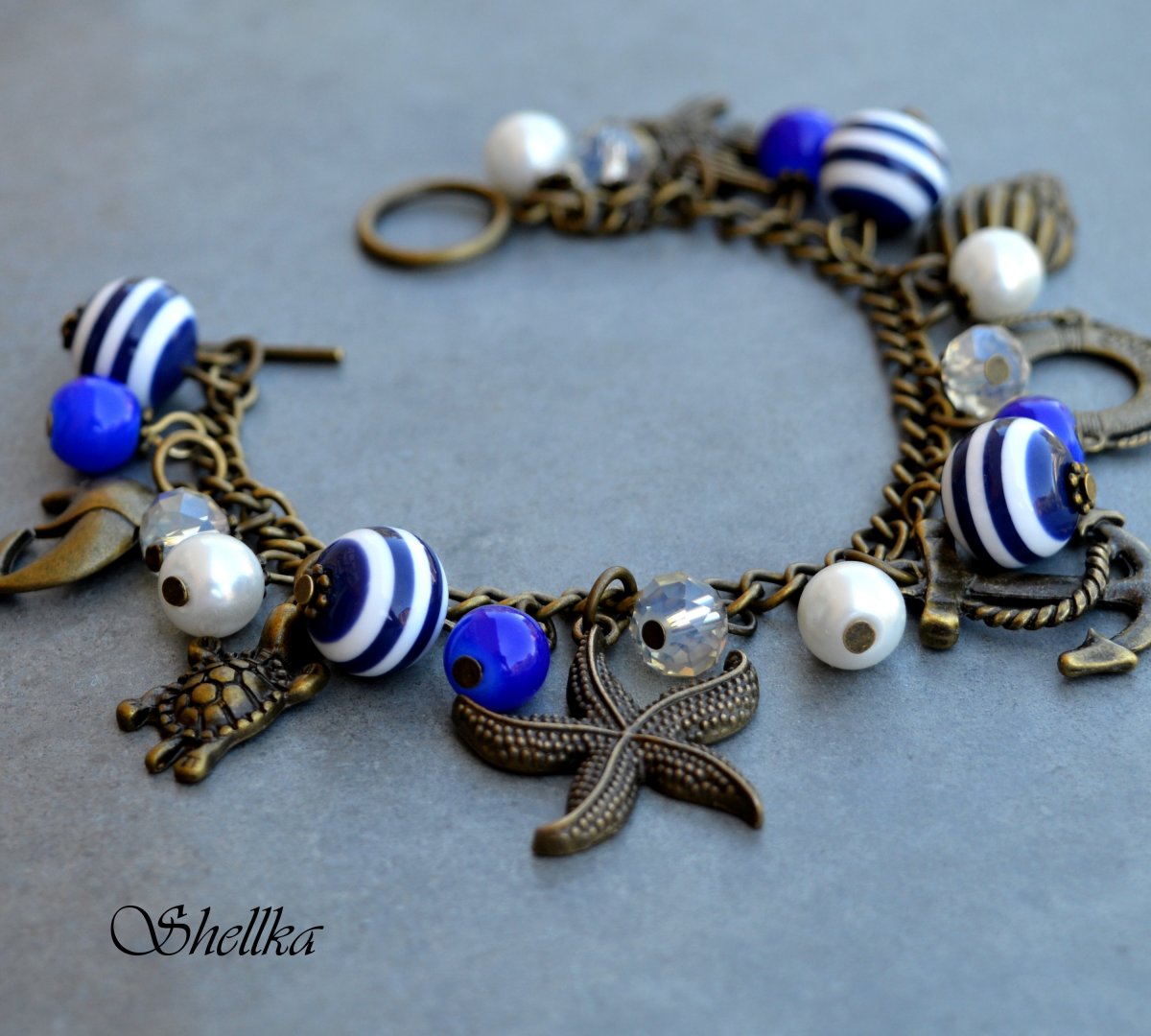 Náramek ,,NAVY,, modrý