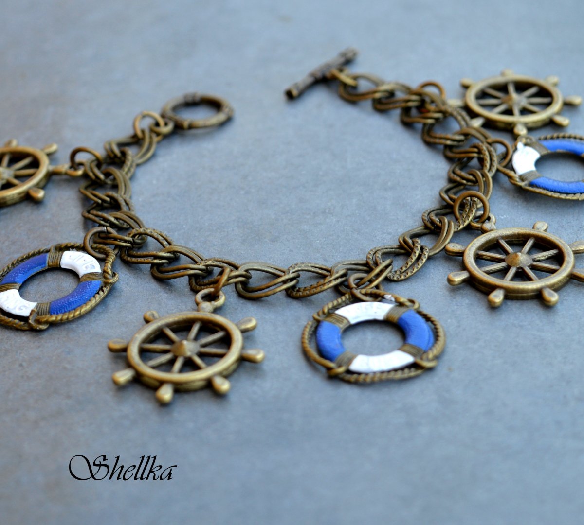 Náramek ,,NAVY,, modrý II