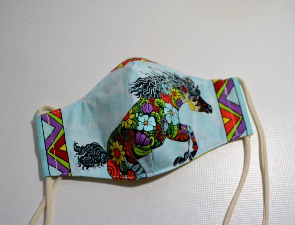 Rouška dámská 2 vrstvy+kapsa