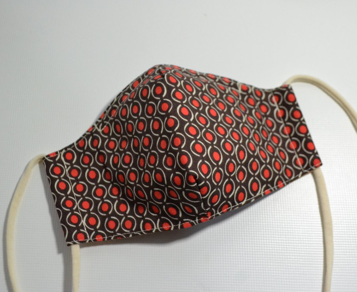 Rouška dámská/teenager 2 vrstvy+kapsa