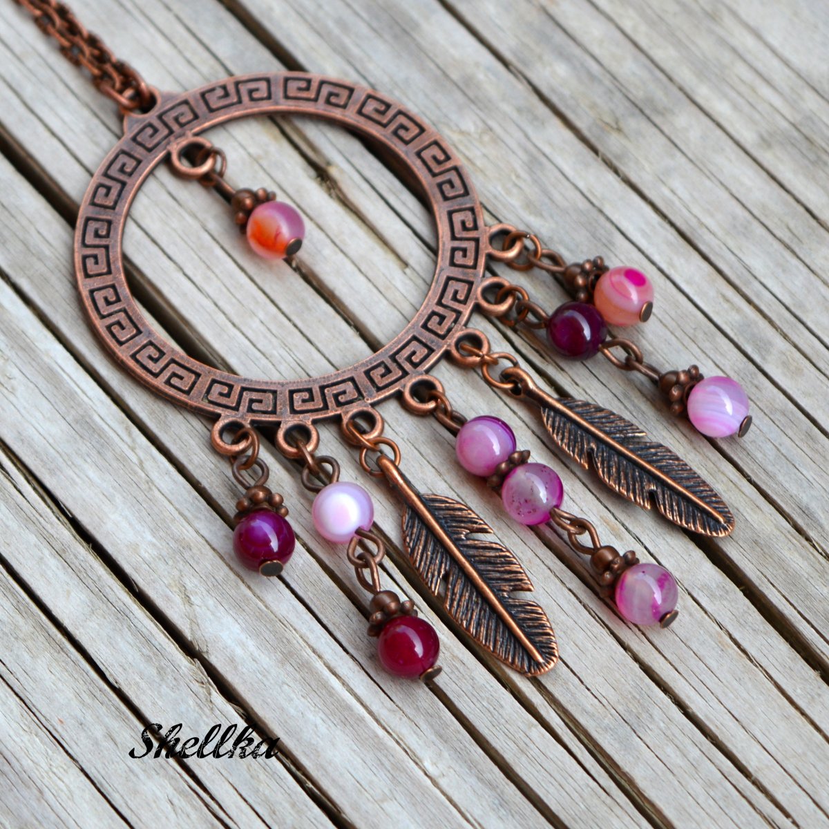 Náhrdelník s achátem III.