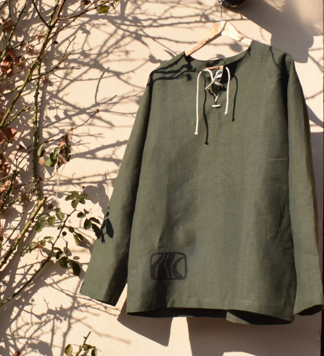 Rytířům a bardům na 100% lněná - na míru