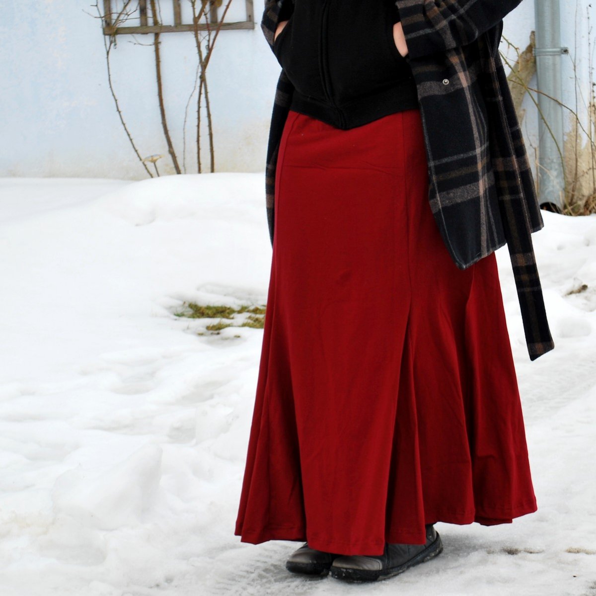 Vínová godetová - XL