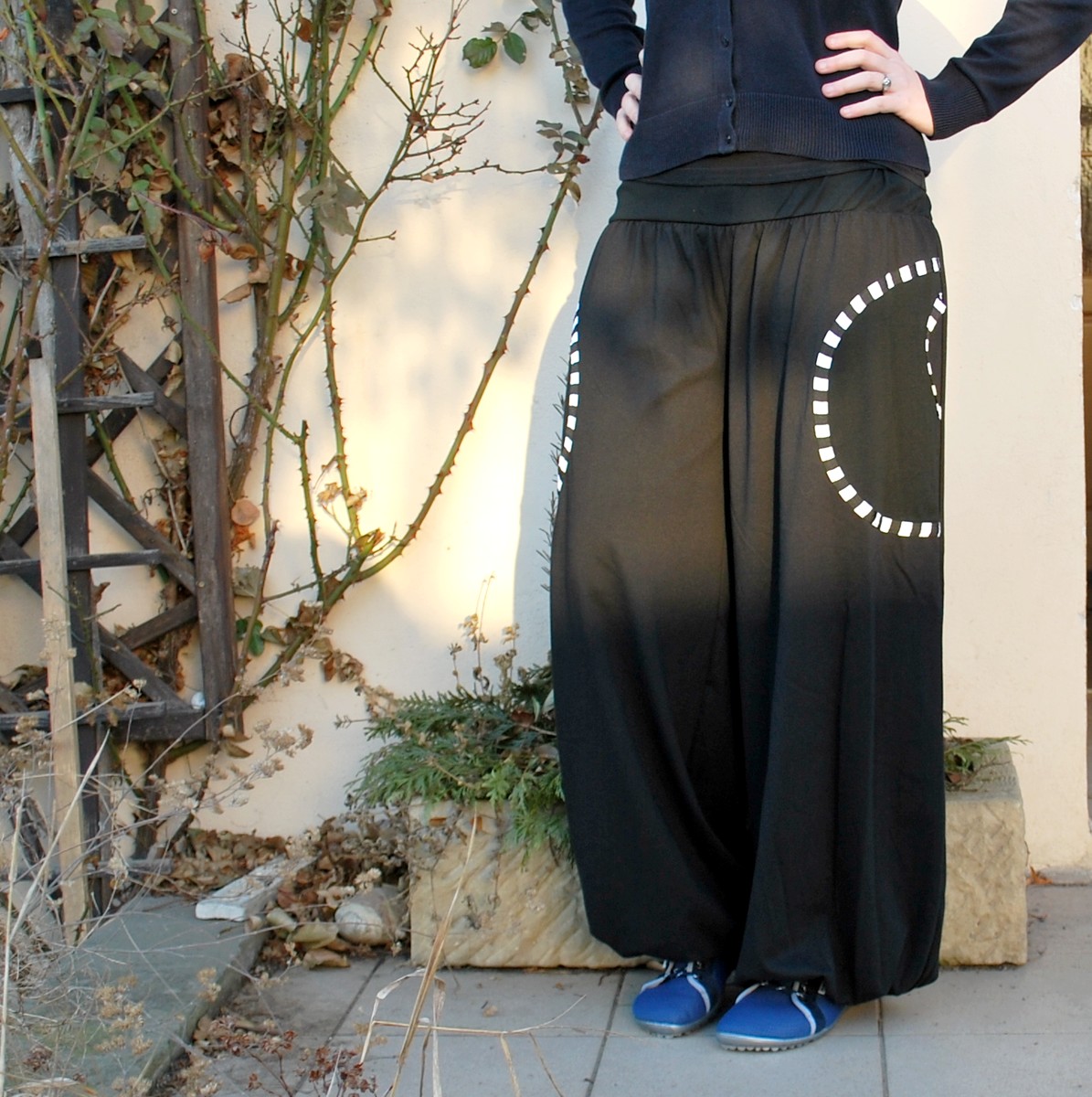 S pruhovanou paspulkou