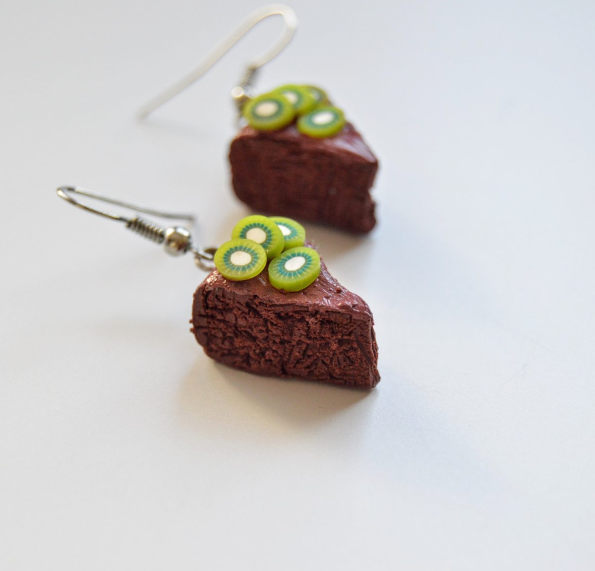 Kiwi dort - náušnice