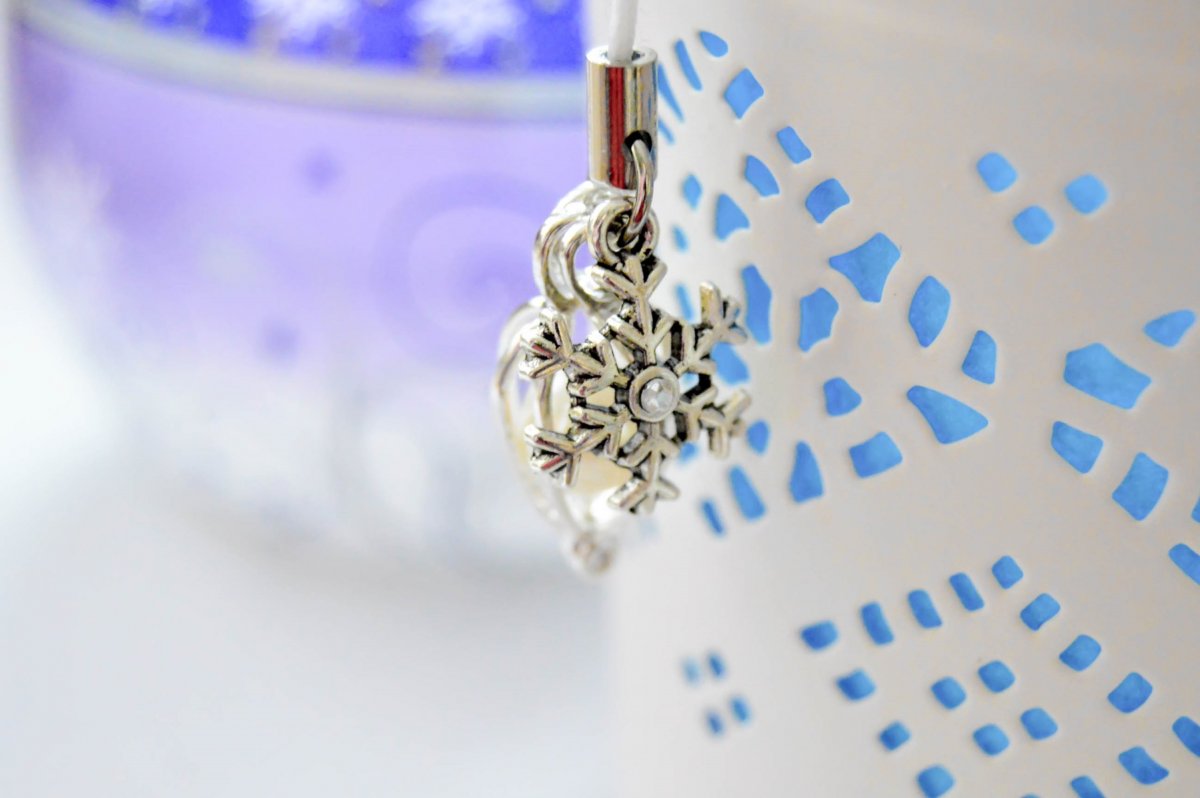 Se zimní perlou - přívěšek