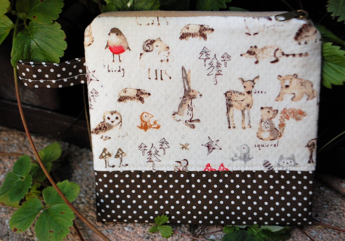 Taštička na drobnosti Lesní a jiná zvířátka