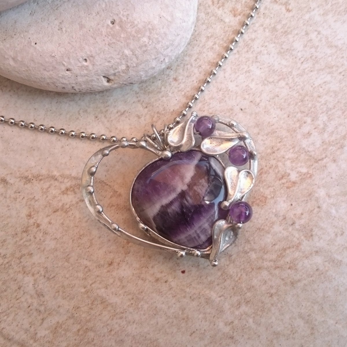 JustinE... Heart... náhrdelník