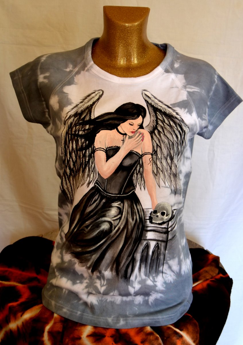 Tričko Černý anděl