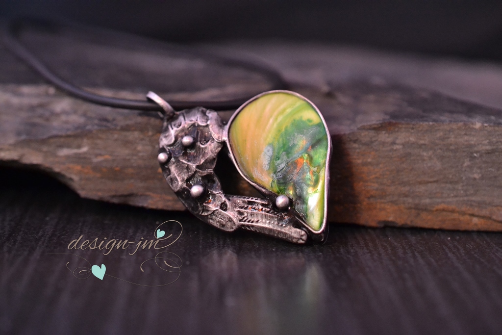 Andělské srdéčko - zelené