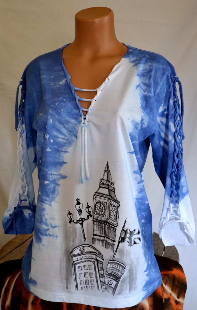 Prostříhané tričko Londýn REZERVACE