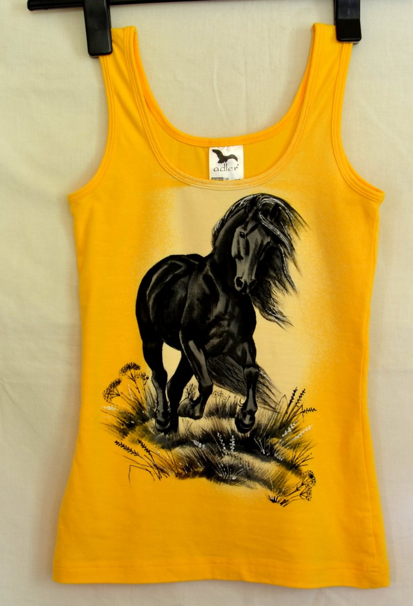 Dívčí tílko s koníkem