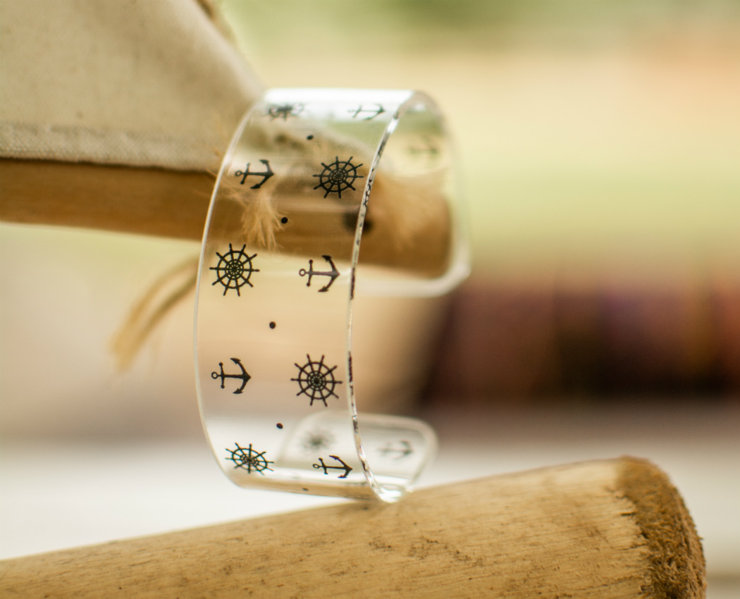 Náramek Sailor černý