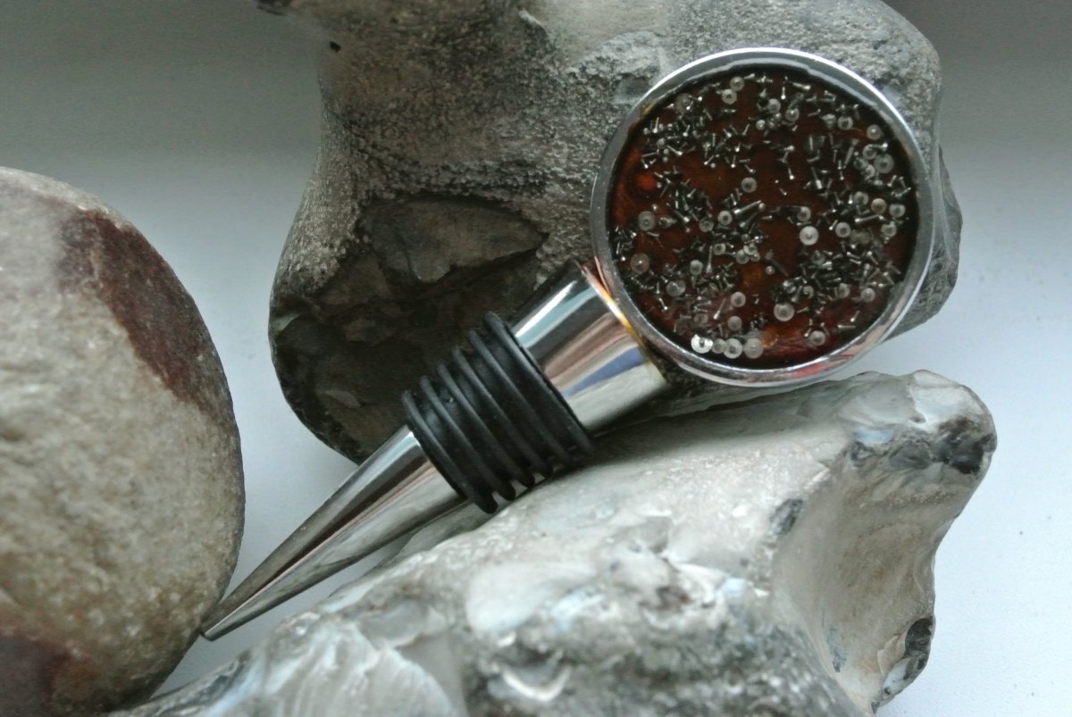 Steampunková zátka do láhve IV.