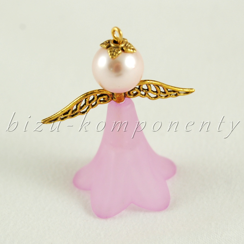 Sada na výrobu pěti fialových andílků (99 0019)