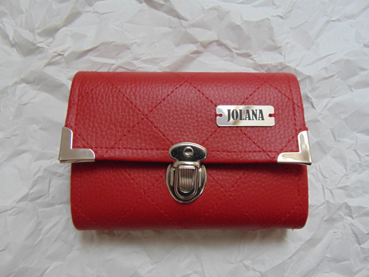 Peněženka s aktovkovým zapínáním