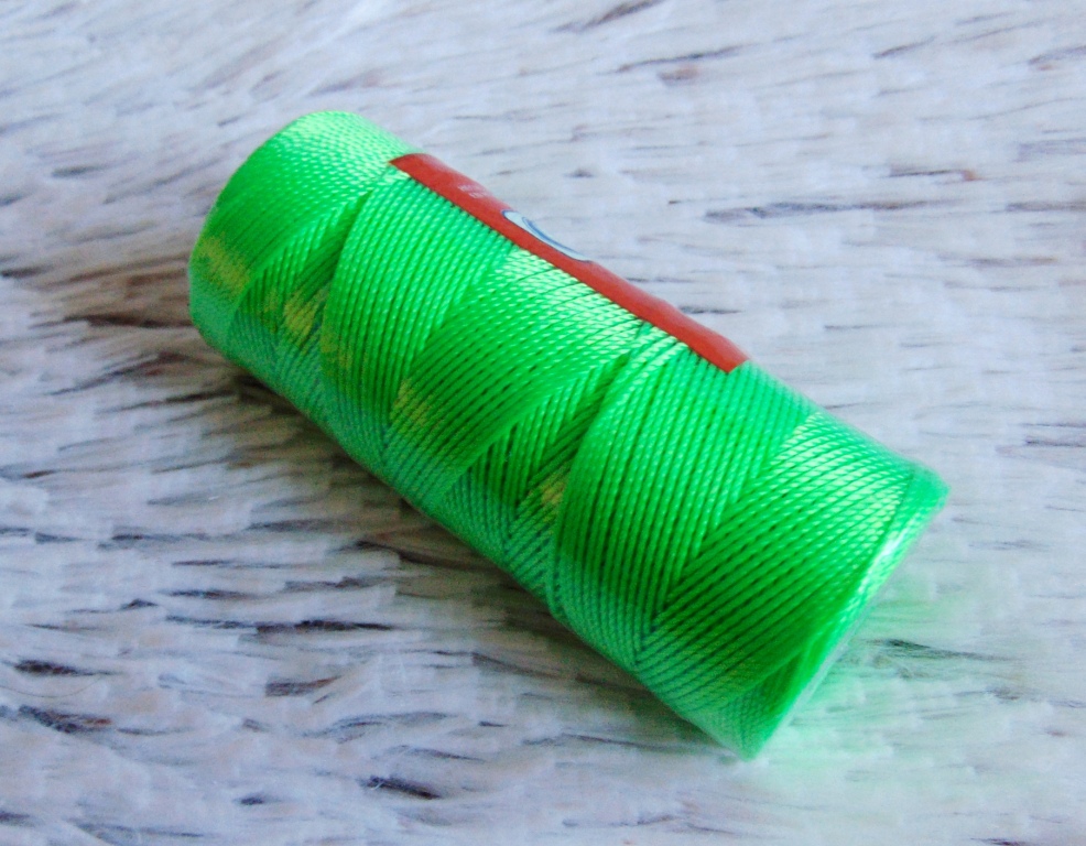 Nitě Hilo macramé světle zelená 4m