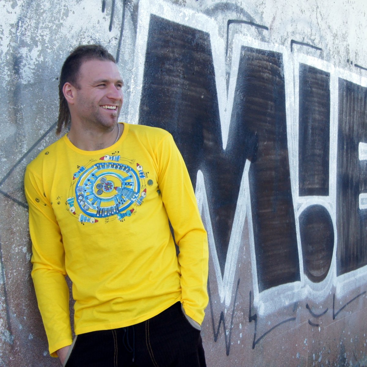 Velice veselá ptačí mandalka vel.L (ostatní vel.na objednávku)