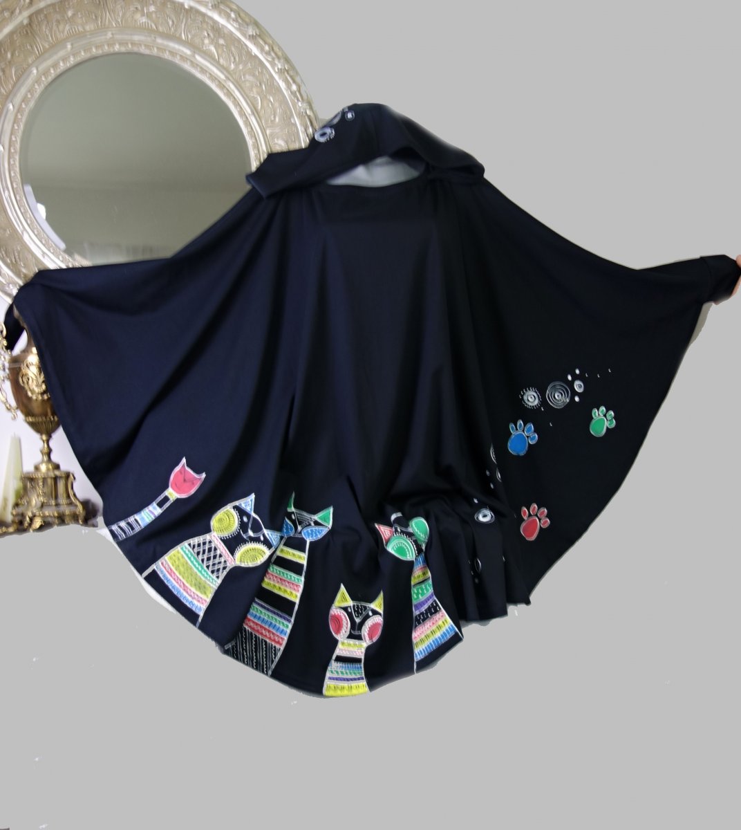 Pončo kočičí mejdan