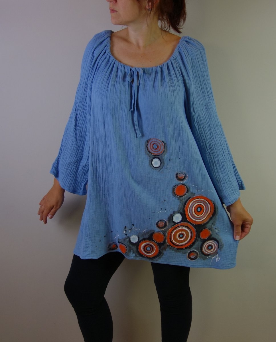 Halenka z mušelínu (2-3XL)