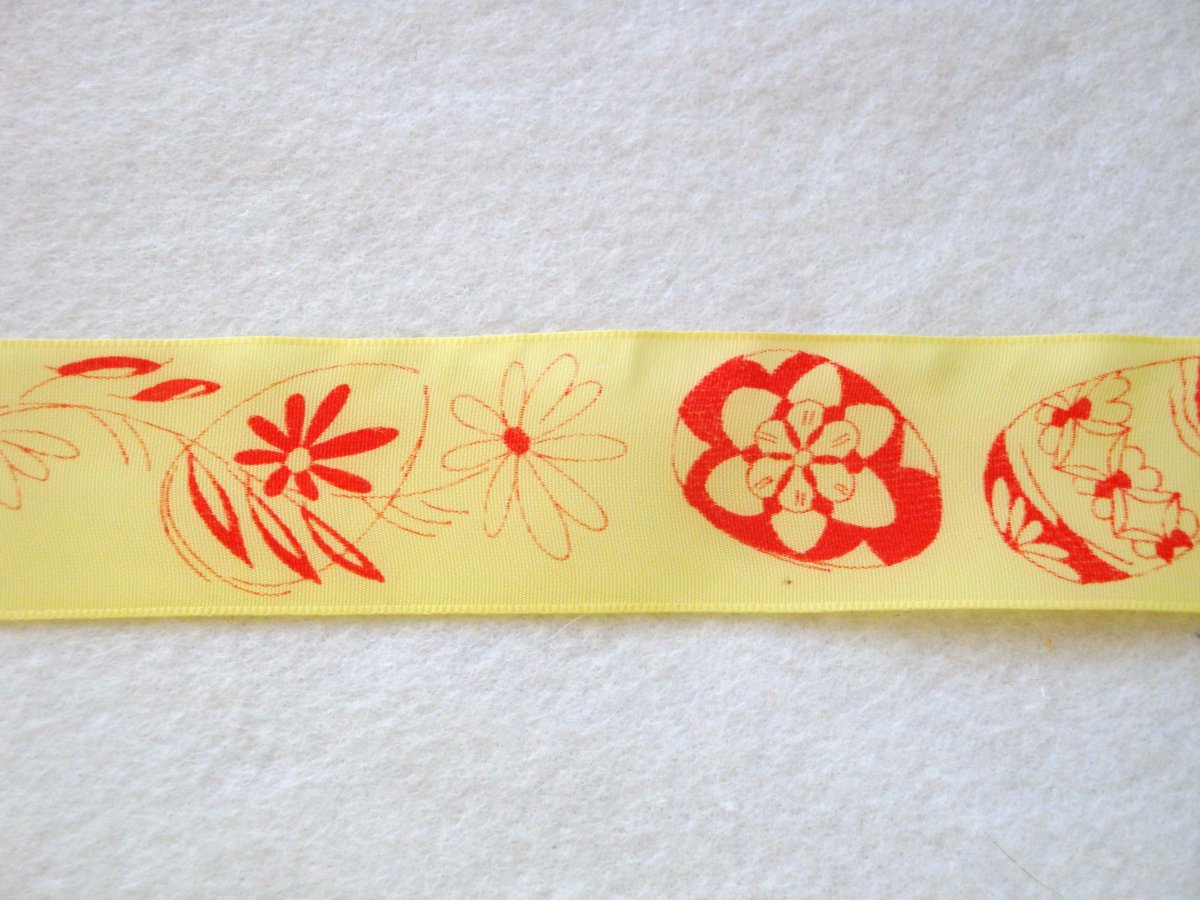 Velikonoční stuha šíře 35 mm (5,20 m)