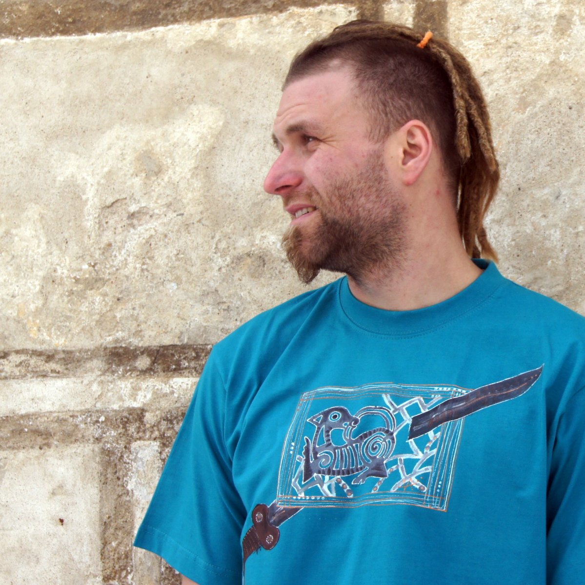 Triko smaragdové vel.XL Keltský Eilid