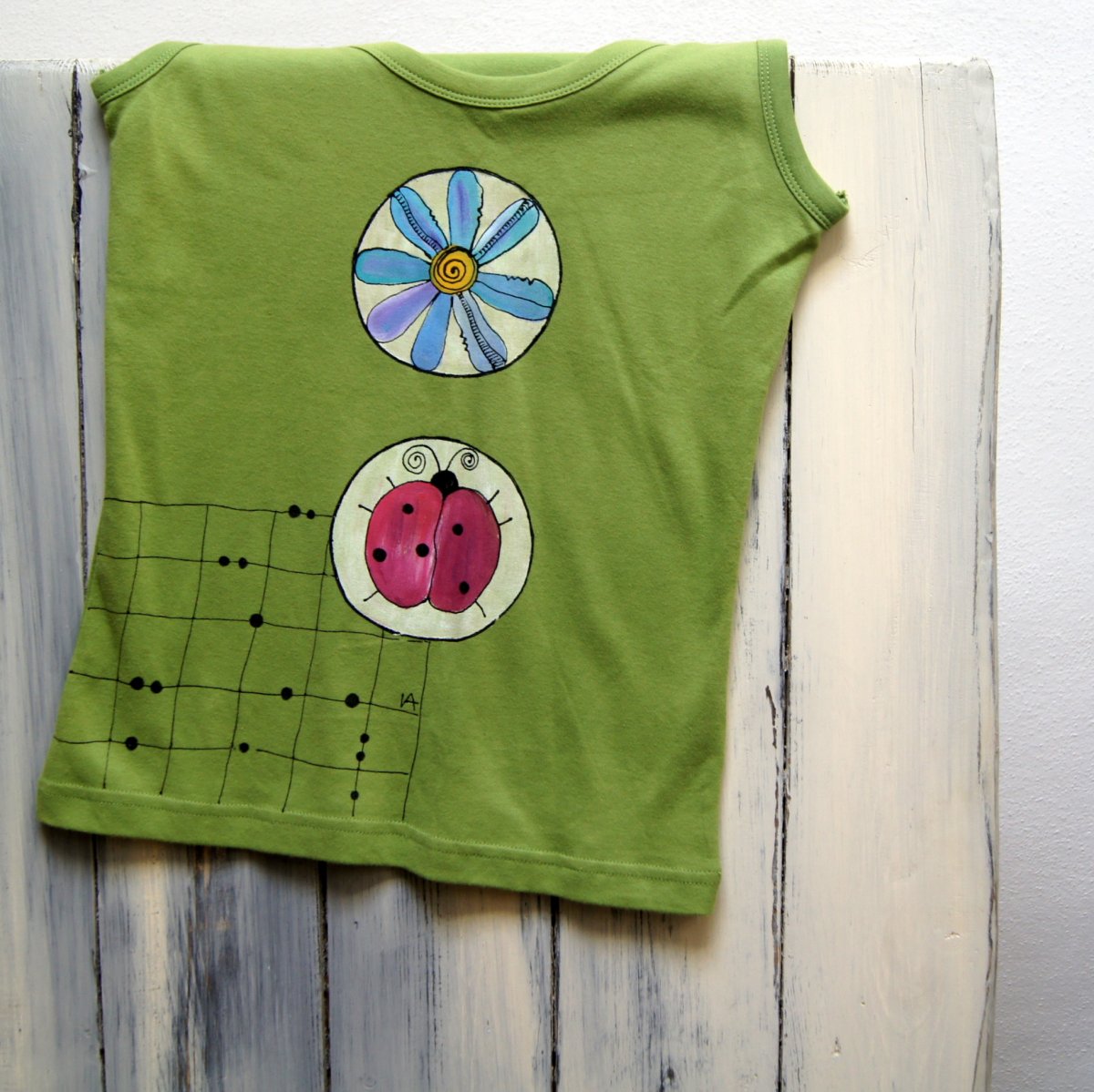 Malované beru tílko vel.L