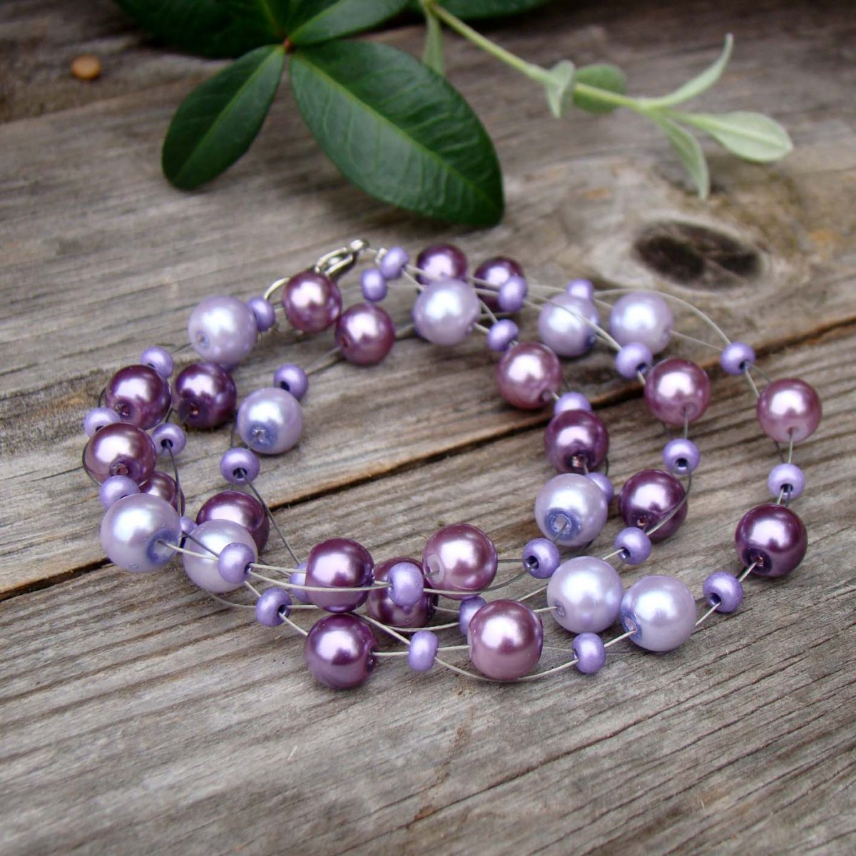 náhrdelník Levandule