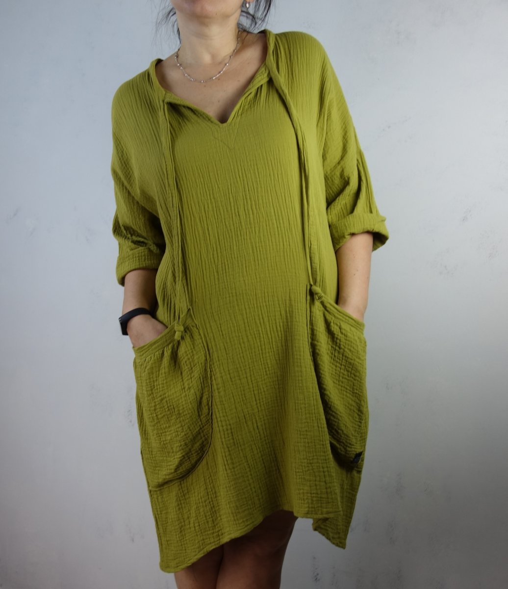 Šaty z mušelínu    S-2XL