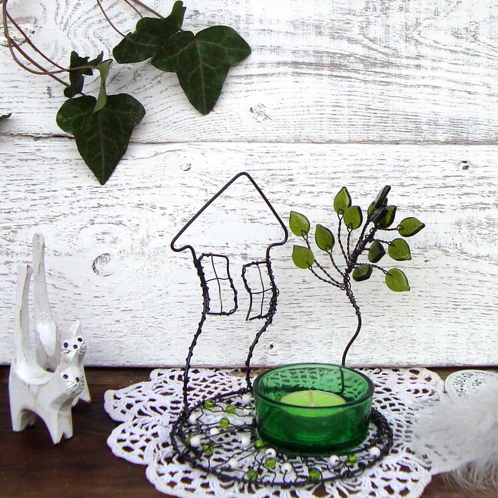 Plápolám si ve větru - svícen