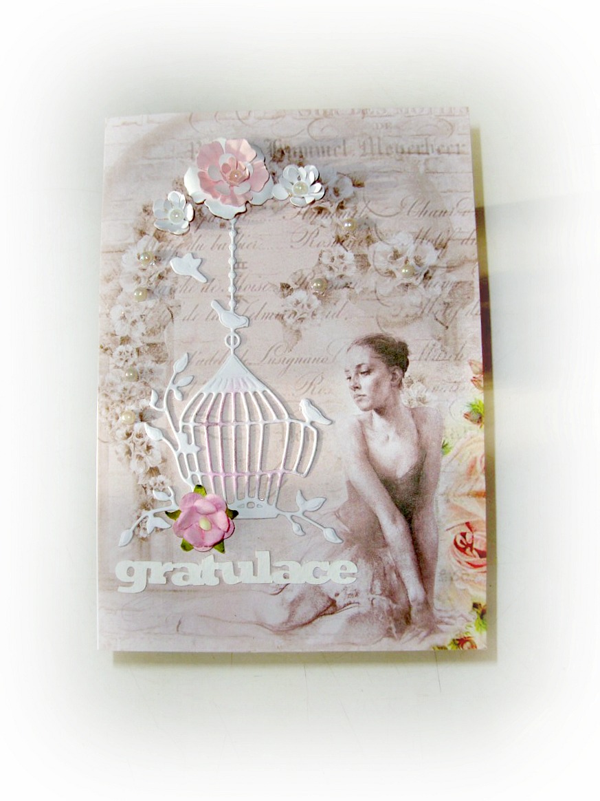 "Něžná" - přáníčko