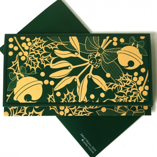 Darovací obálka - ZELENÉ VÁNOCE