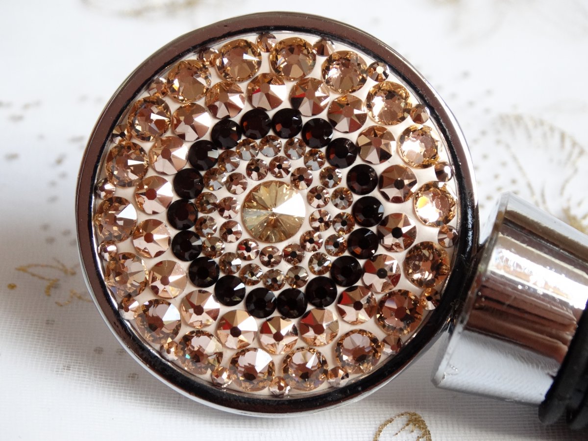 Zátka na láhev- Kávová mandala