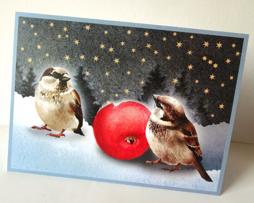 Přání - ČERVENÉ JABLÍČKO