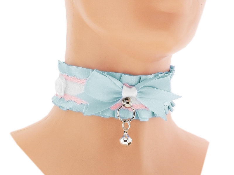 Kitten play obojek, kawaii, bdsm obojek 11E