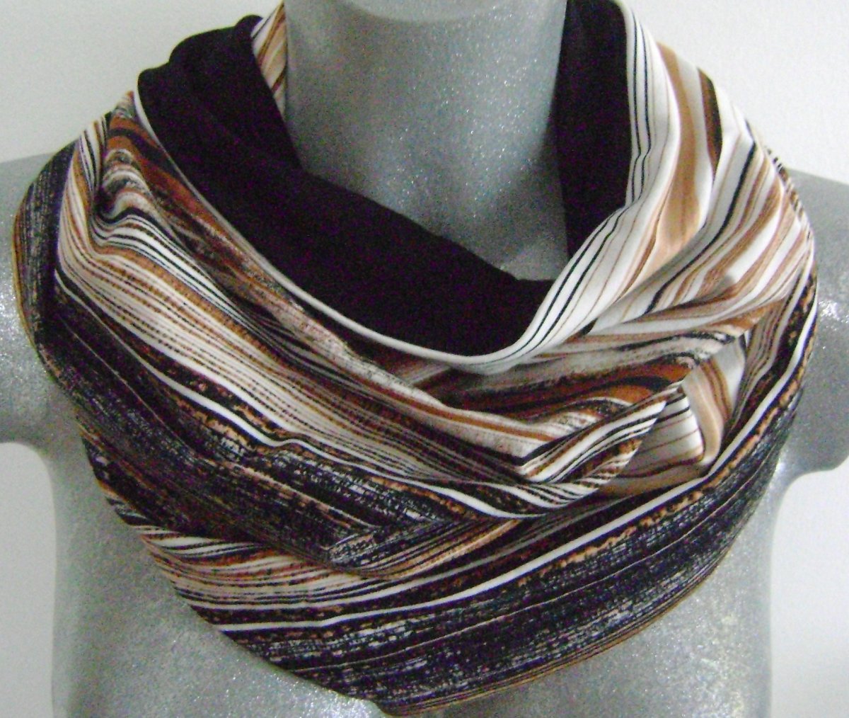 oboustranná nekonečná šála