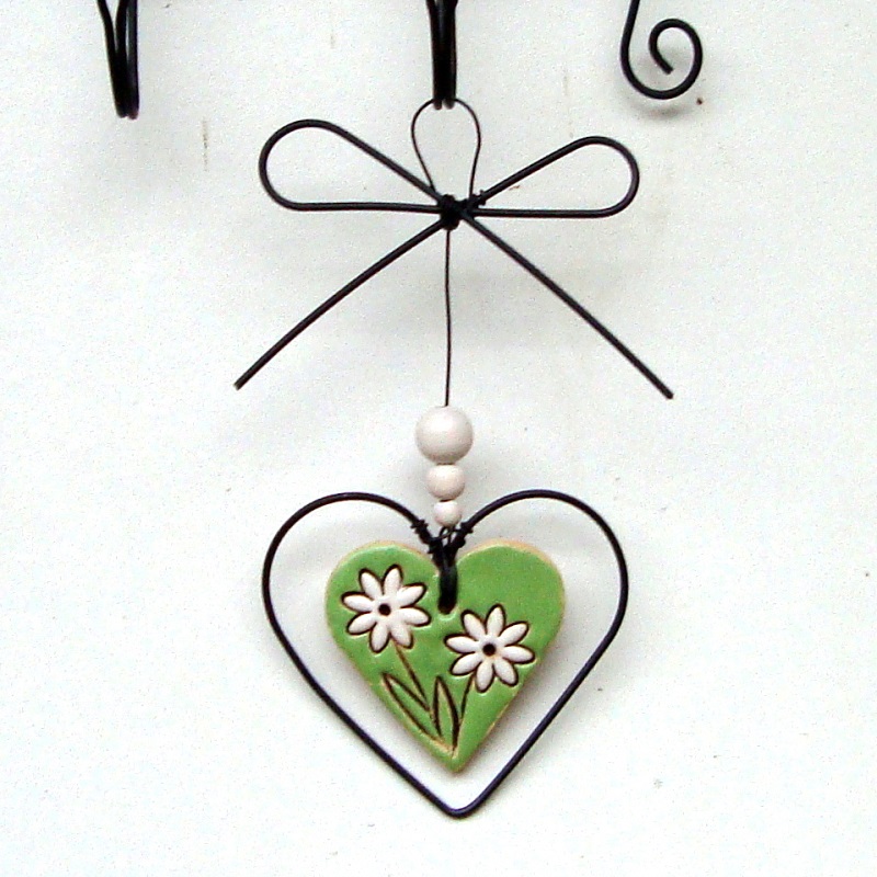 Srdce v srdci - zelené