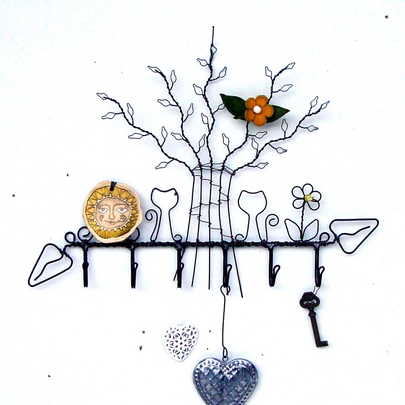 Teplo našeho domova - věšák 6háčků