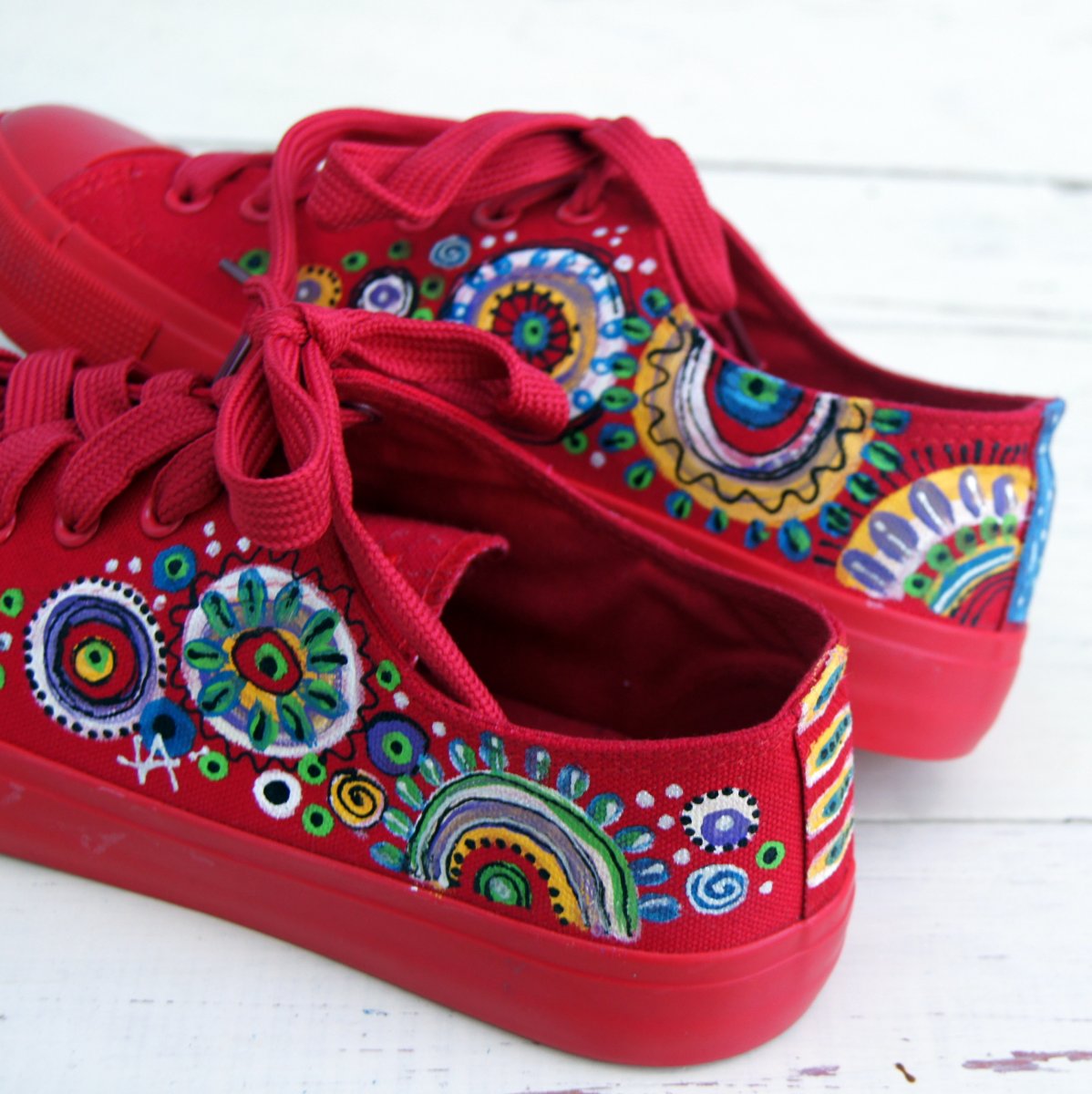 Mandalíny červené vel.39 