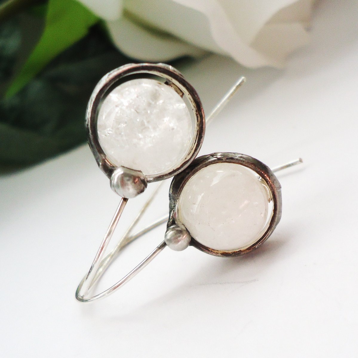 Křišťálové náušničky